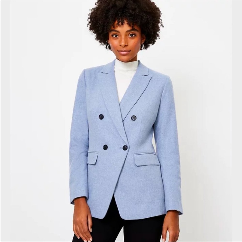 NWT Loft double breasted blazer